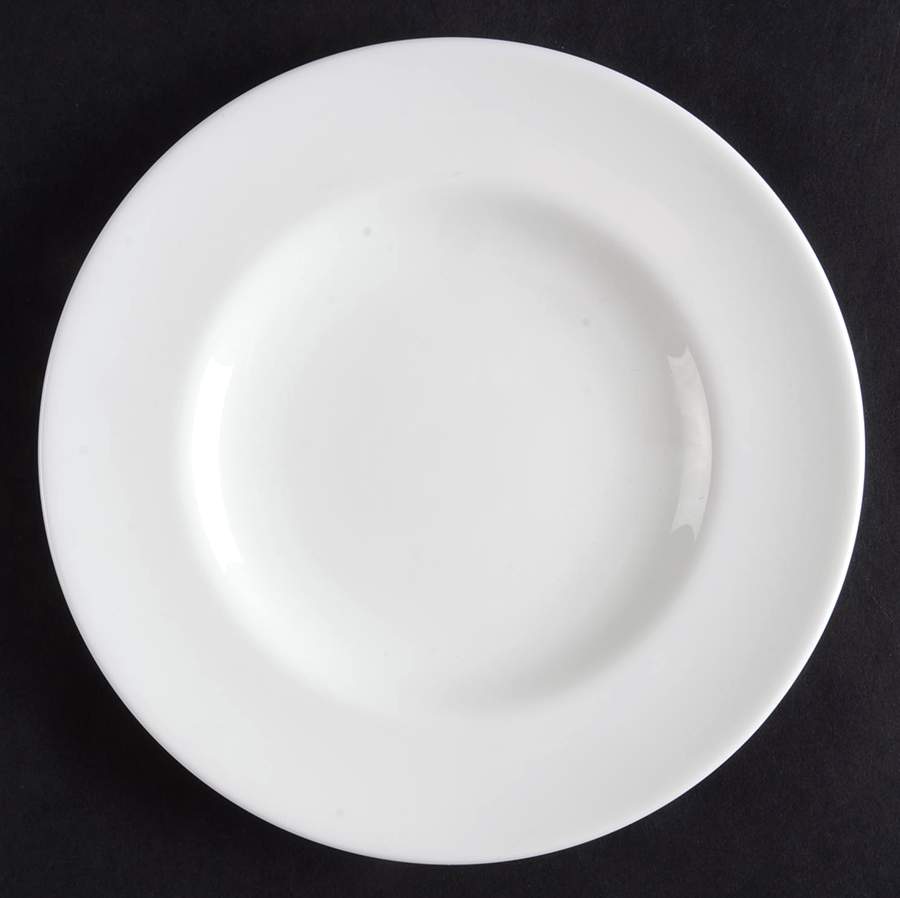 Duesbury White Bread & Butter Plate by Royal Crown Derby-1