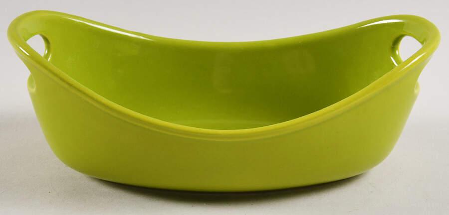 Serveware Lime Green 7" Oval Baker by Rachael Ray-1