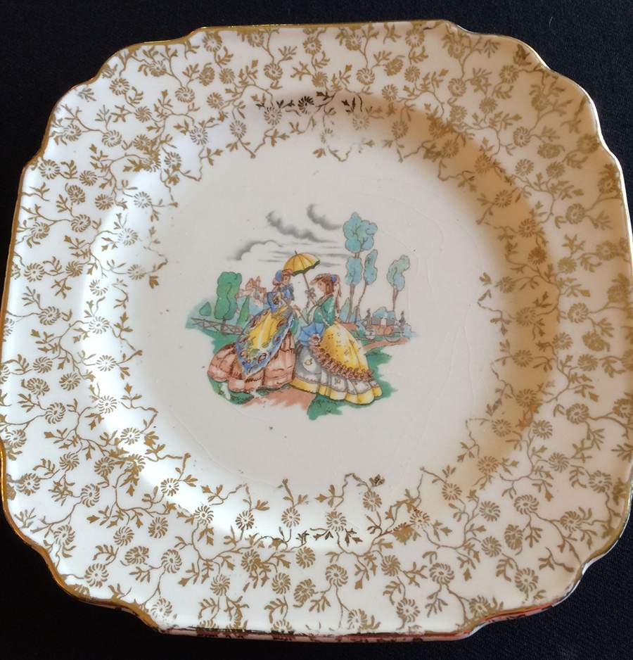RYL390 Bread & Butter Plate by Royal (USA)-1