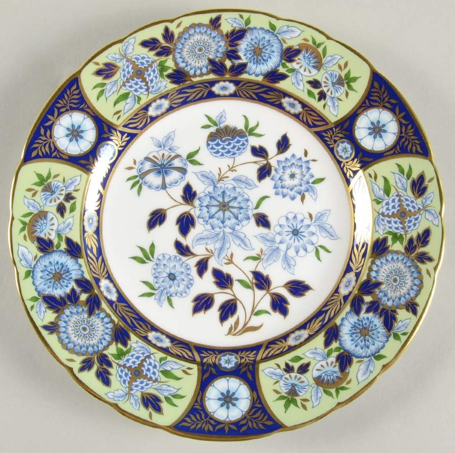 Midori Meadow Accent Salad Plate by Royal Crown Derby-1