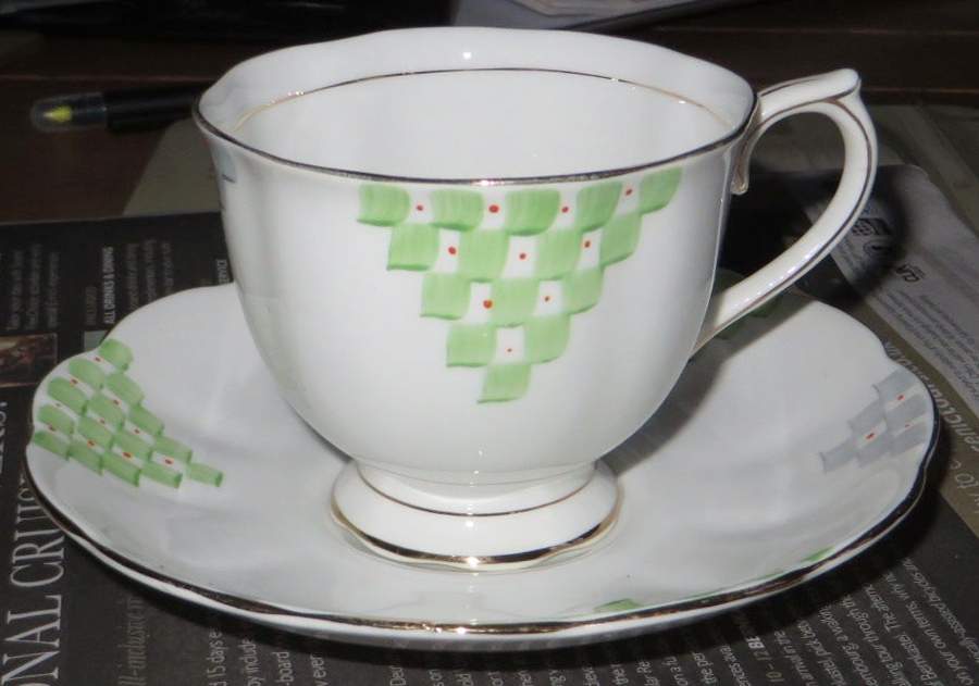 ROA299 Footed Cup & Saucer Set by Royal Albert-1