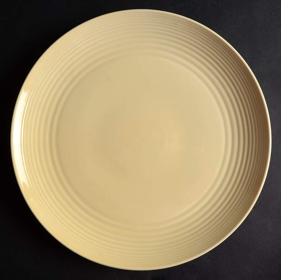 Maze Buttermilk 13" Chop Plate (Round Platter) by Royal Doulton-1