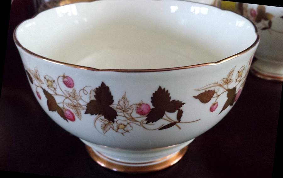 Wild Strawberry Open Sugar Bowl by Royal Grafton-1