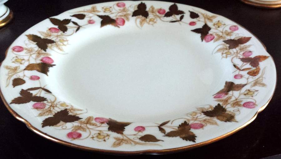 Wild Strawberry Bread & Butter Plate by Royal Grafton-1