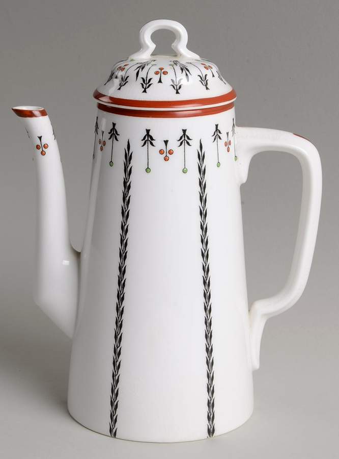 C1213 Mini Coffee Pot & Lid by Royal Worcester-1