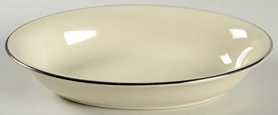 Classic 10" Oval Vegetable Bowl by Ridgewood-1