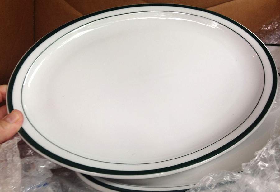 RDH7 13" Oval Serving Platter by Reading China-1