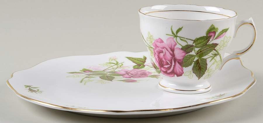 3105 Snack Plate & Cup Set by Royal Vale-1
