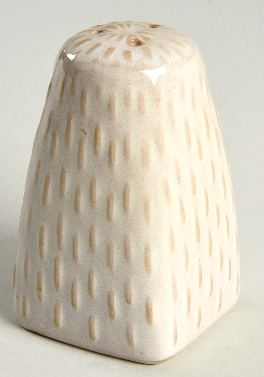 Oatmeal Pepper Shaker by Ruff Hewn-1