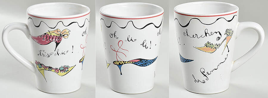 High Heels Shoes Mug by Rosanna-1