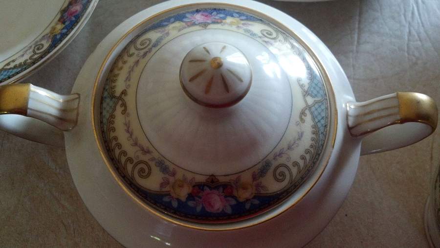 RUD51 Sugar Bowl & Lid by Rudolstadt-1