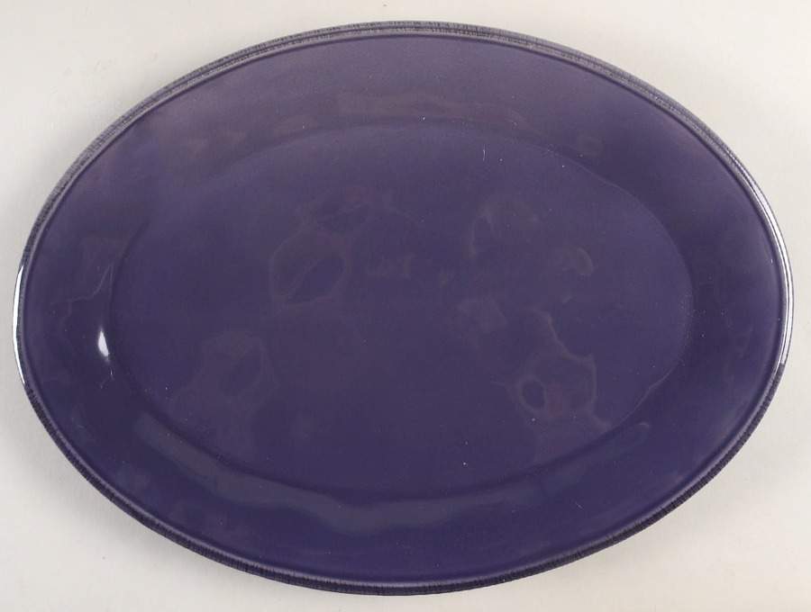 Cucina Lavender 14" Oval Serving Platter by Rachael Ray-1