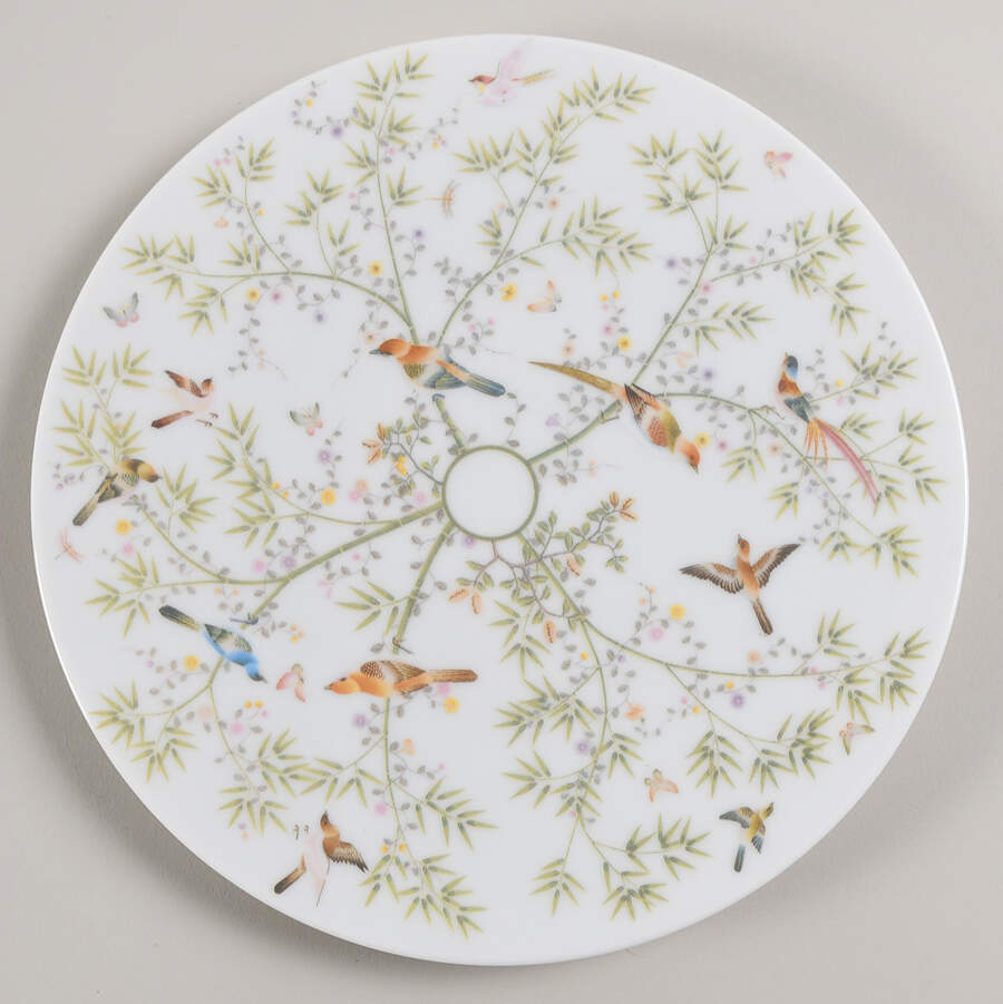 Paradis White Salad/Dessert Plate by Raynaud-1
