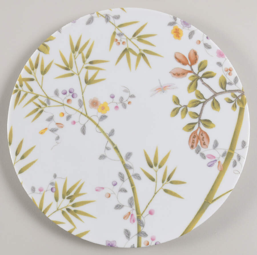 Paradis White Dinner Plate by Raynaud-1