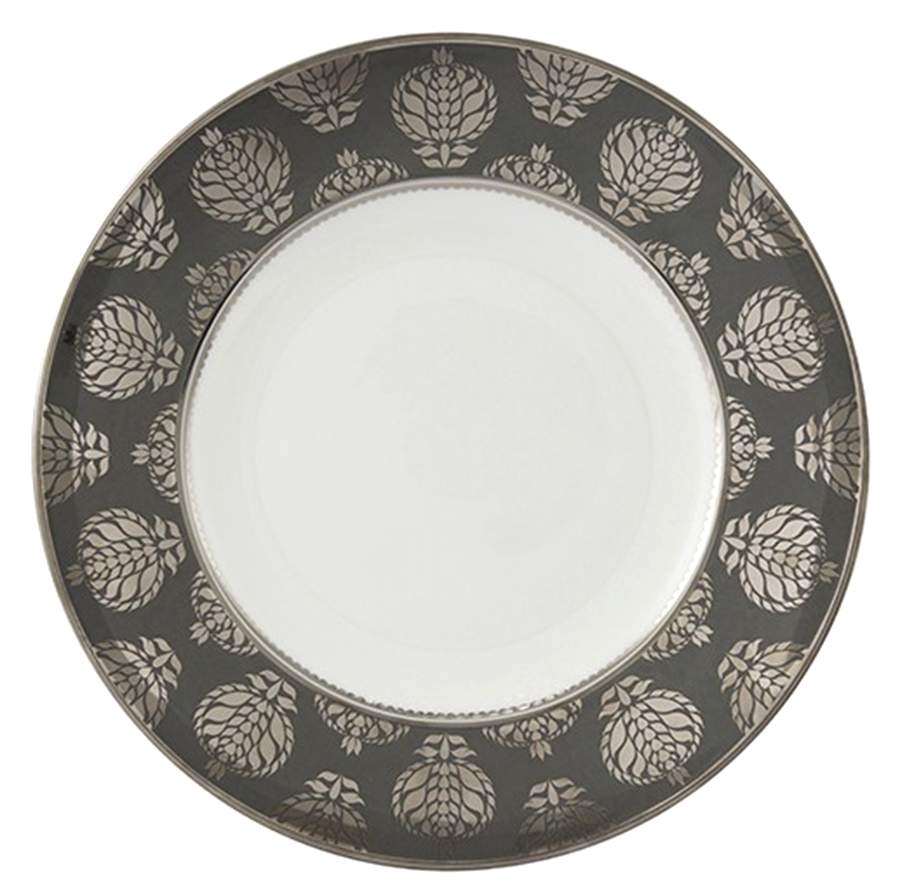Bristol Belle Graphite Dinner Plate by Royal Crown Derby-1