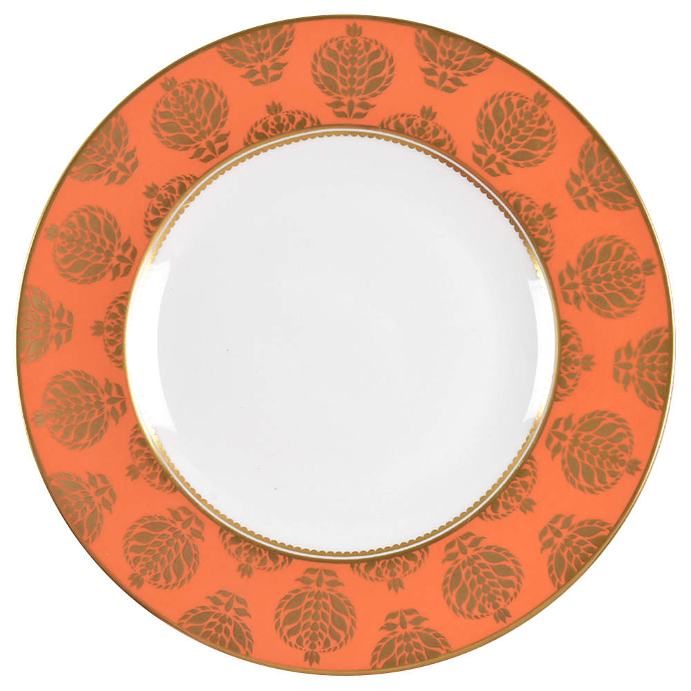Bristol Belle Orange Dinner Plate by Royal Crown Derby-1