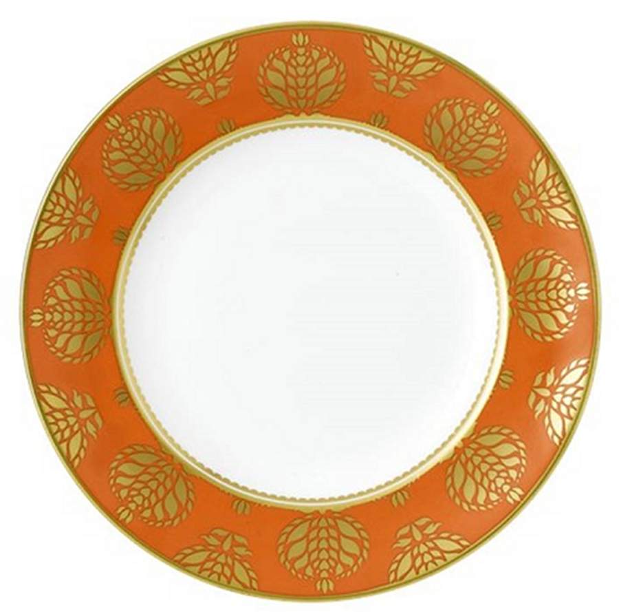 Bristol Belle Orange Salad Plate by Royal Crown Derby-1