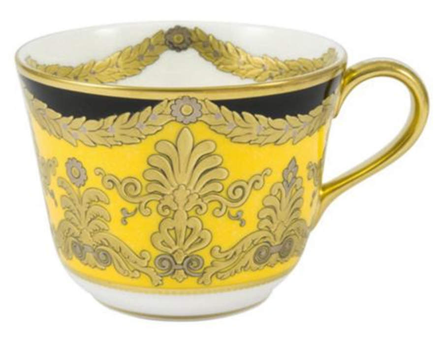 Amber Palace Flat Cup by Royal Crown Derby-1