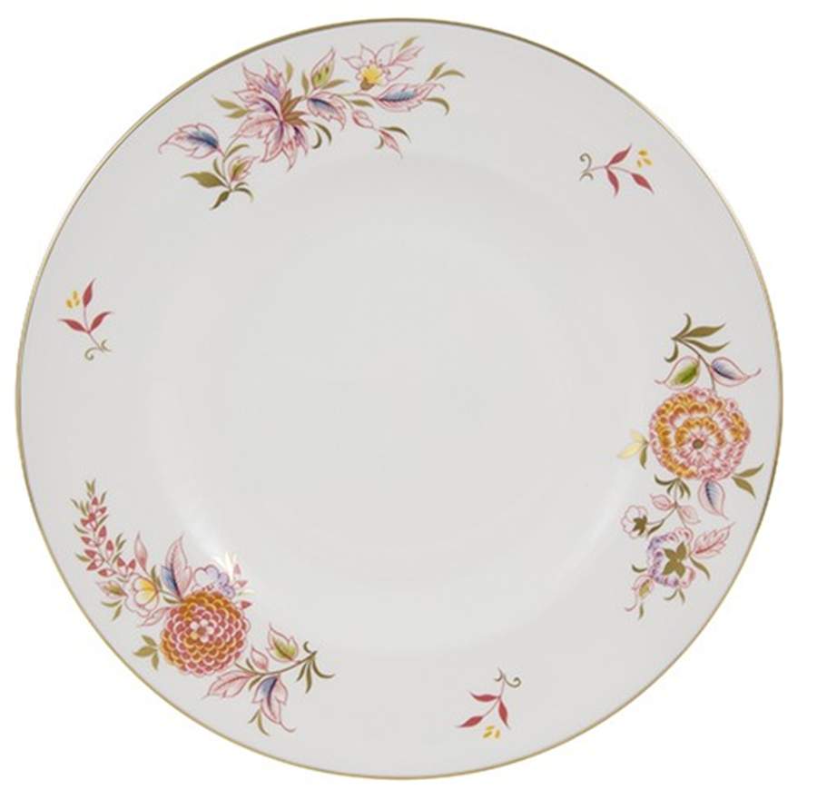 Derbyshire Garden Dinner Plate by Royal Crown Derby-1