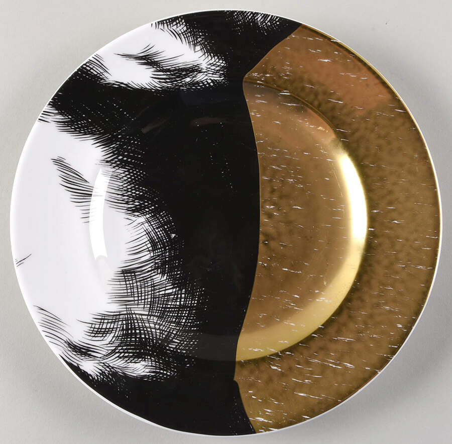 Equus Gold Salad Plate by Royal Crown Derby-1