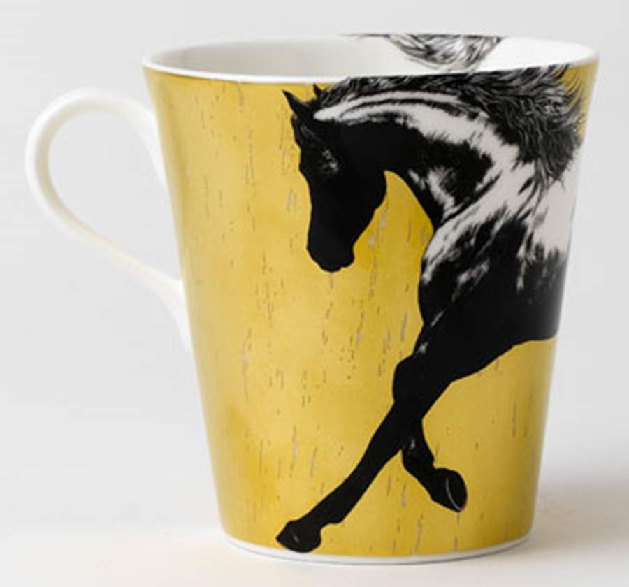 Equus Gold Mug by Royal Crown Derby-1