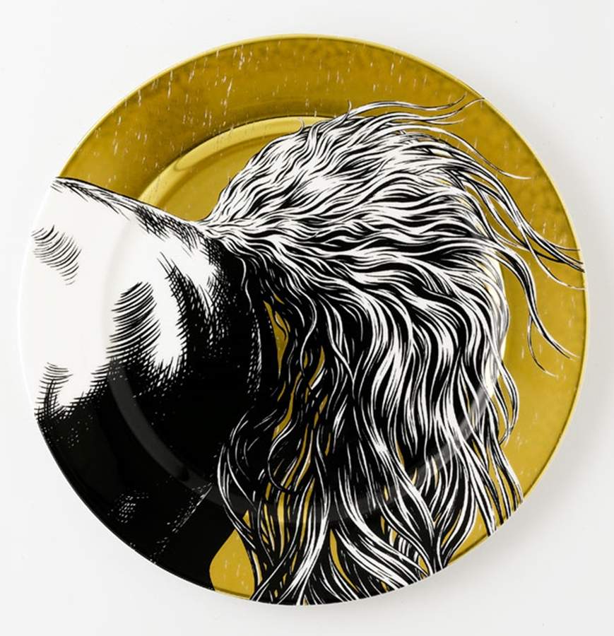 Equus Gold Dinner Plate by Royal Crown Derby-1
