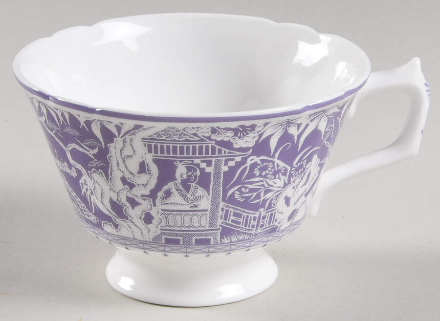 Mikado Lavender Footed Cup by Royal Crown Derby-1