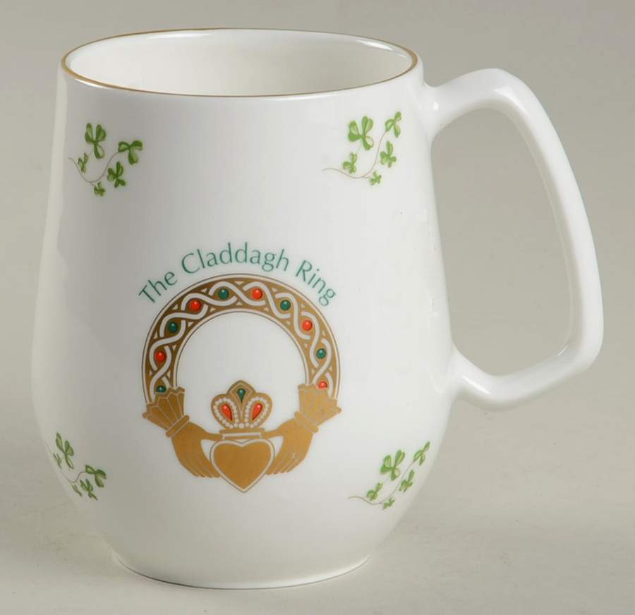 Claddagh Ring Mug by Royal Tara-1