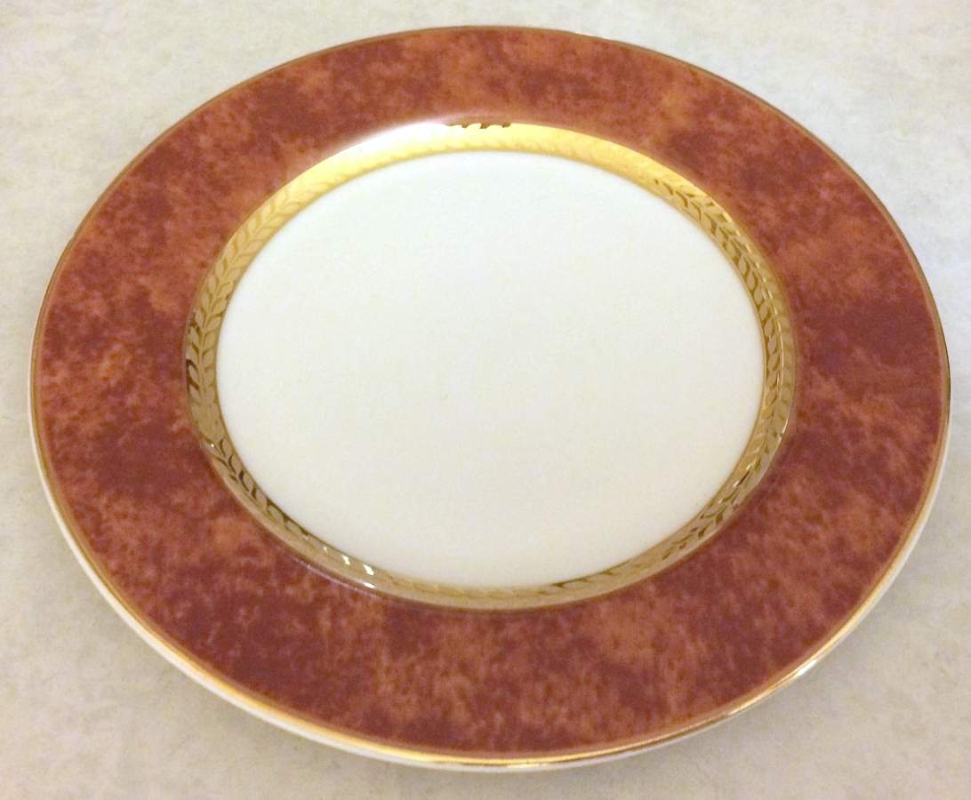 Imperial Sienna Bread & Butter Plate by Retroneu-1