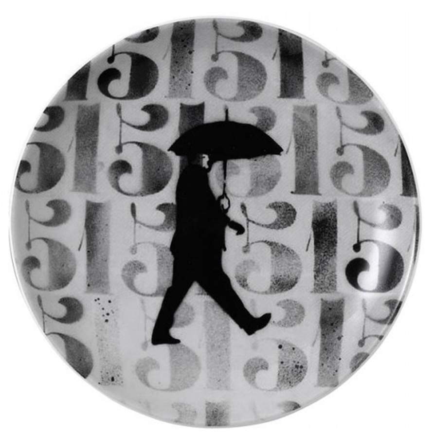 Street Art Salad/Dessert Plate by Royal Doulton-1