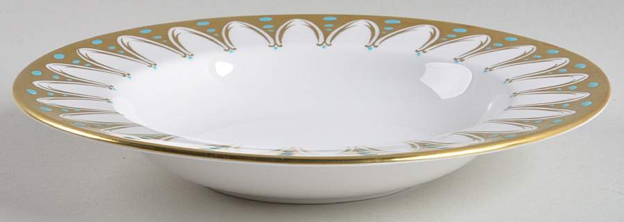 Gothic Rim Soup Bowl by Royal Chelsea-1