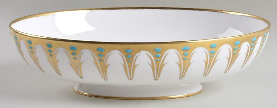 Gothic 9" Oval Vegetable Bowl by Royal Chelsea-1