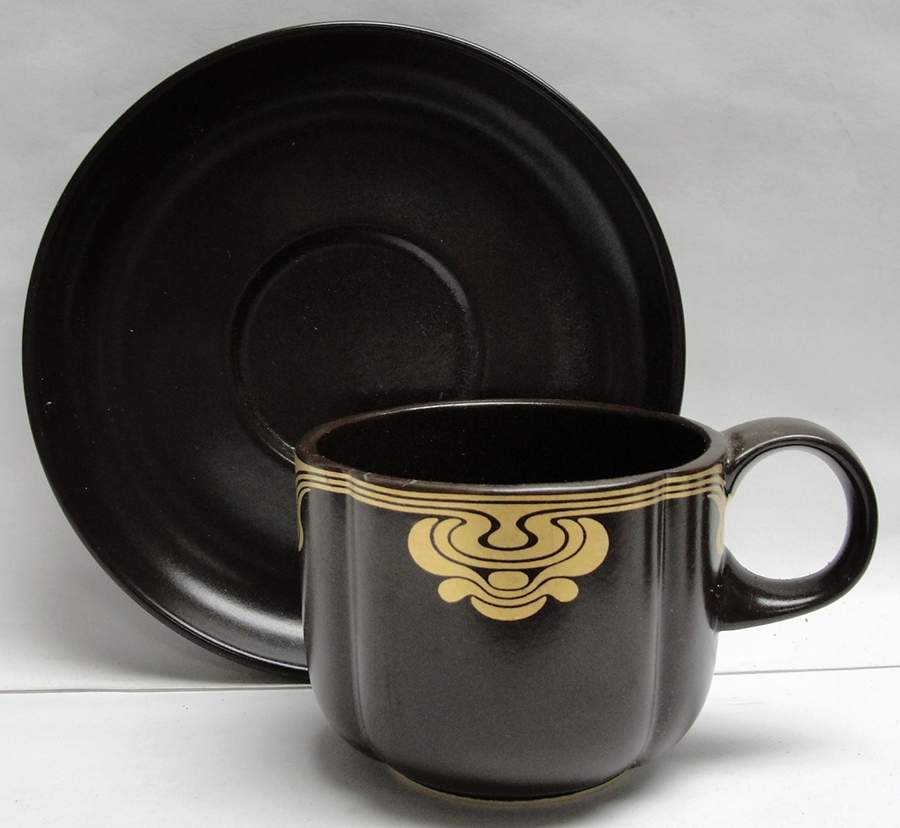 Bodil Flat Cup & Saucer Set by Rosenthal - Continental-1