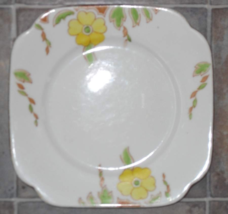 Avon Square Salad Plate by Roslyn (England)-1