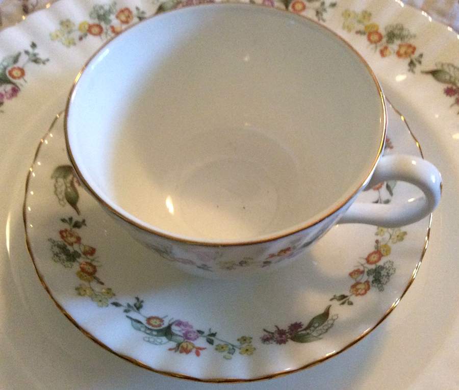 ROK42 Flat Cup & Saucer Set by Royal Kent (England)-1