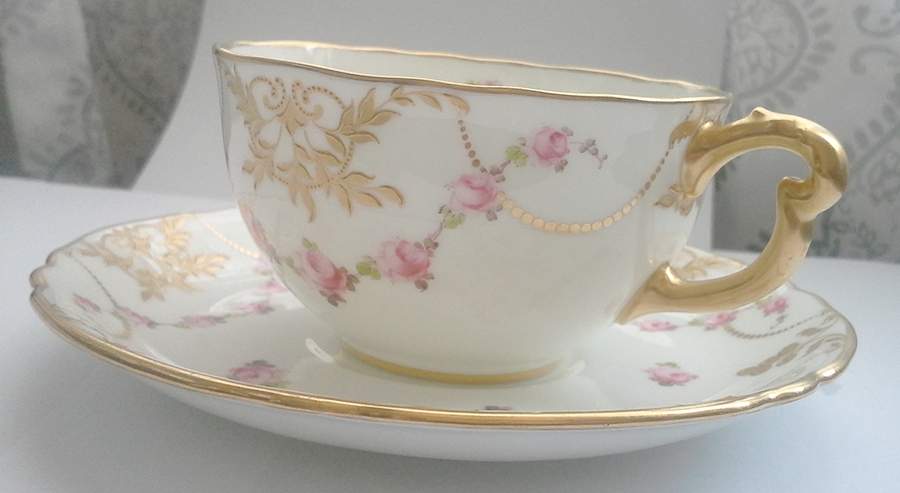 RCD207 Flat Cup & Saucer Set by Royal Crown Derby-1