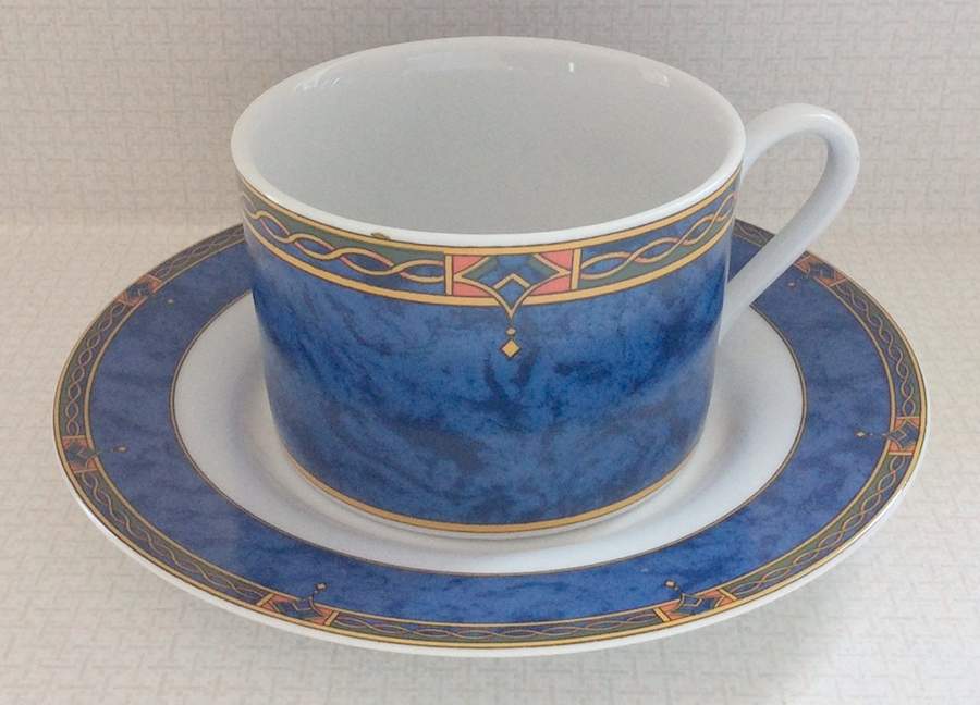 RHR12 Flat Cup & Saucer Set by Royal Heritage-1