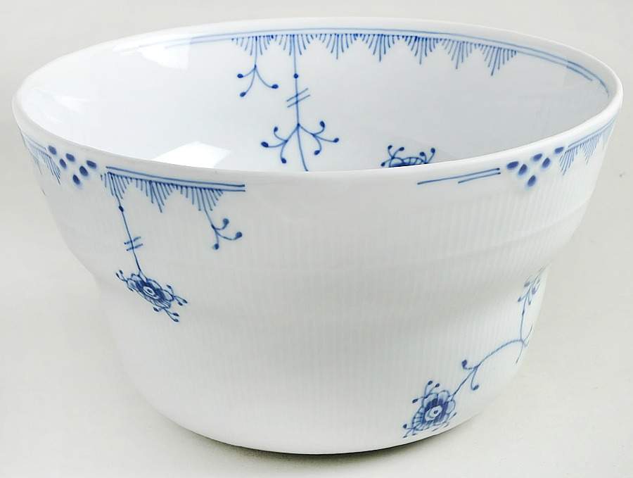 Blue Elements 7" Round Serving Bowl by Royal Copenhagen-1