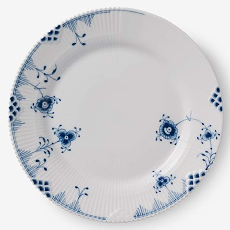 Blue Elements Bread & Butter Plate by Royal Copenhagen-1