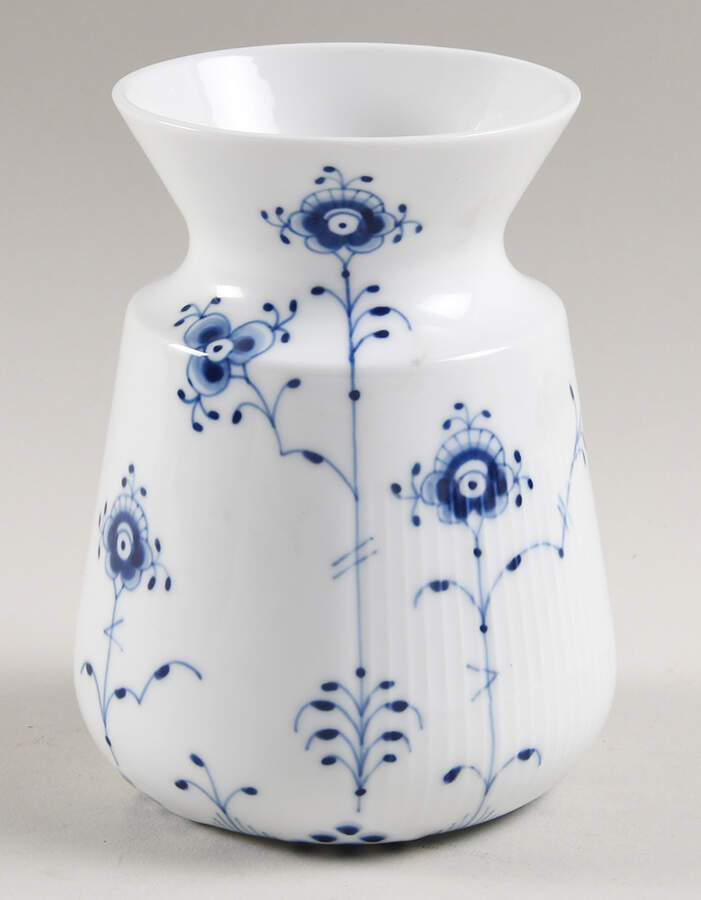 Blue Elements 5" Vase by Royal Copenhagen-1