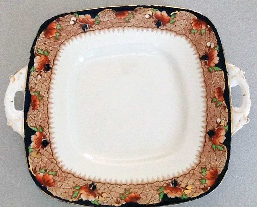RST248 Square Handled Cake Plate by Royal Stafford-1