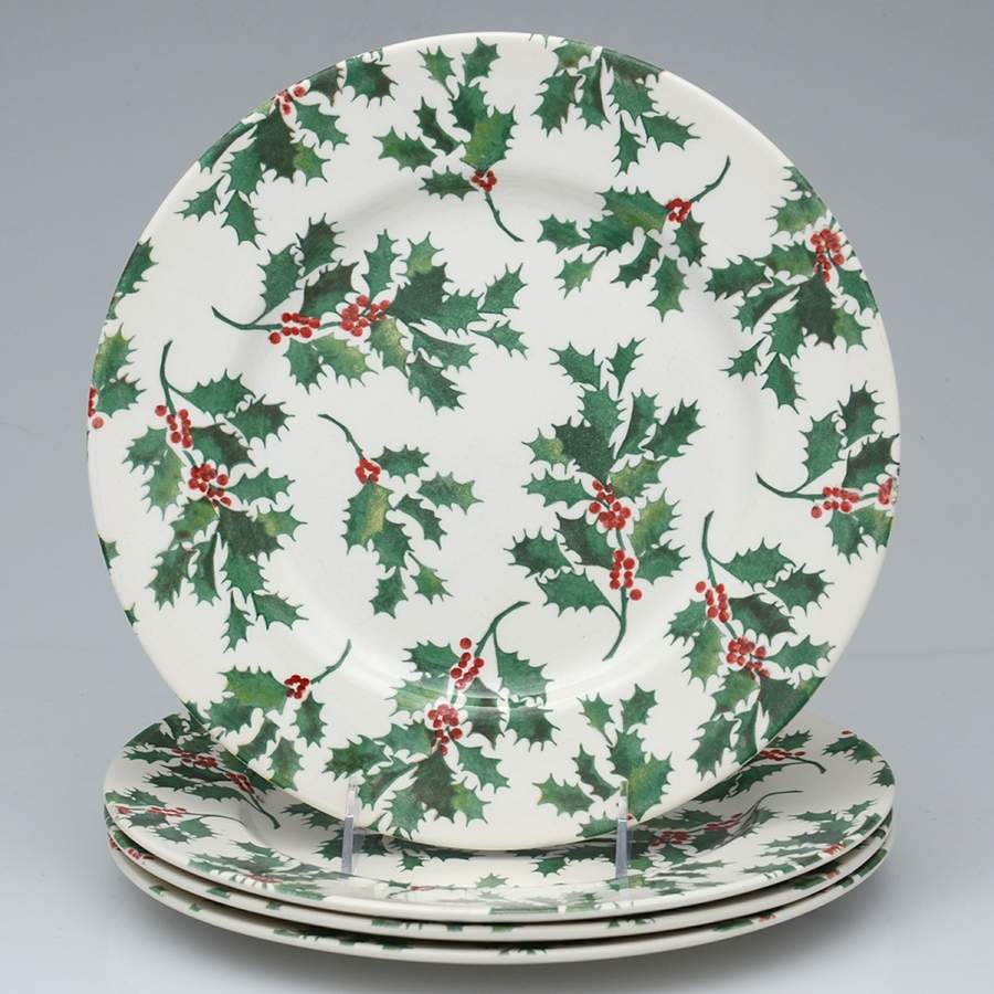 Holly Dinner Plate - Set of 4 by Royal Stafford-1