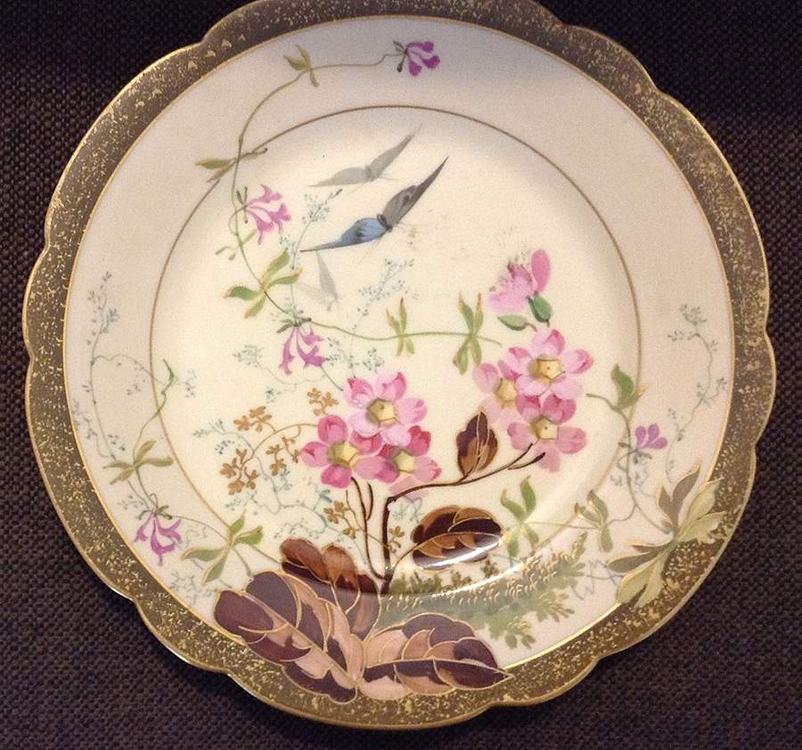 1611 Luncheon Plate by M Redon-1