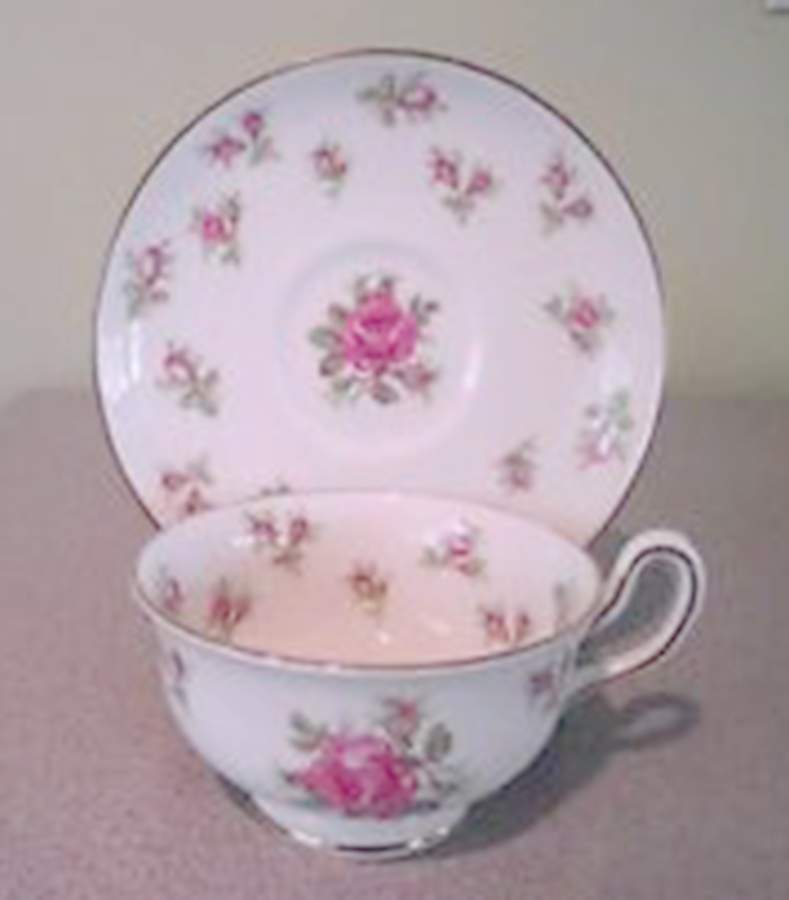 4290a Footed Cup & Saucer Set by Royal Chelsea-1
