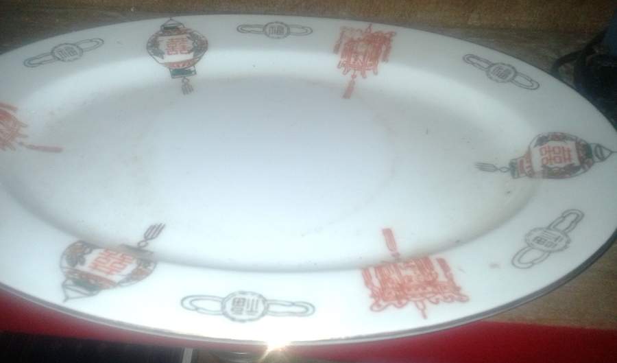 RLT7 12" Oval Serving Platter by Royal Tatung-1