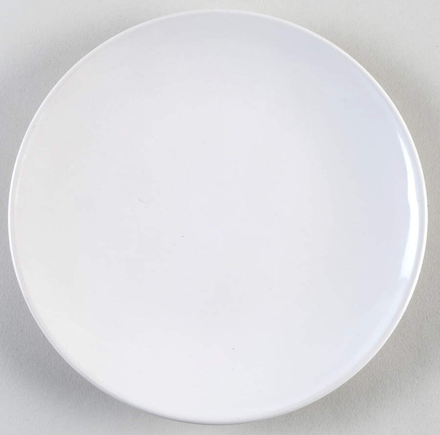 Coupe White Salad Plate by Room Essentials-1
