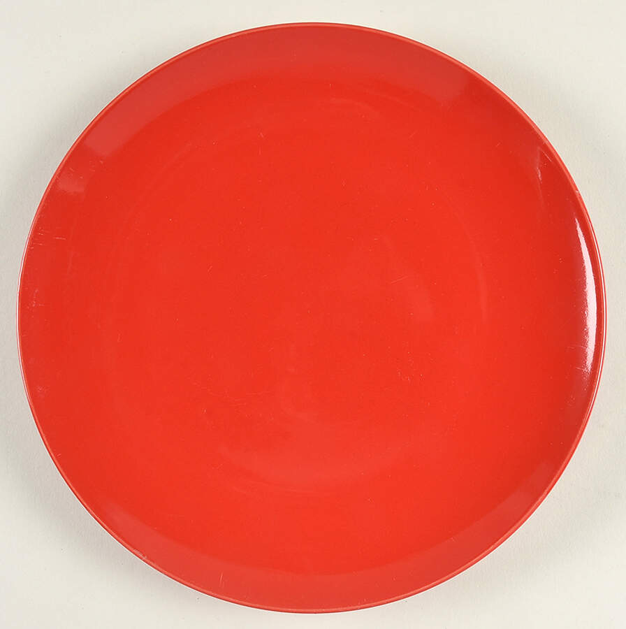 Coupe Red Dinner Plate by Room Essentials-1