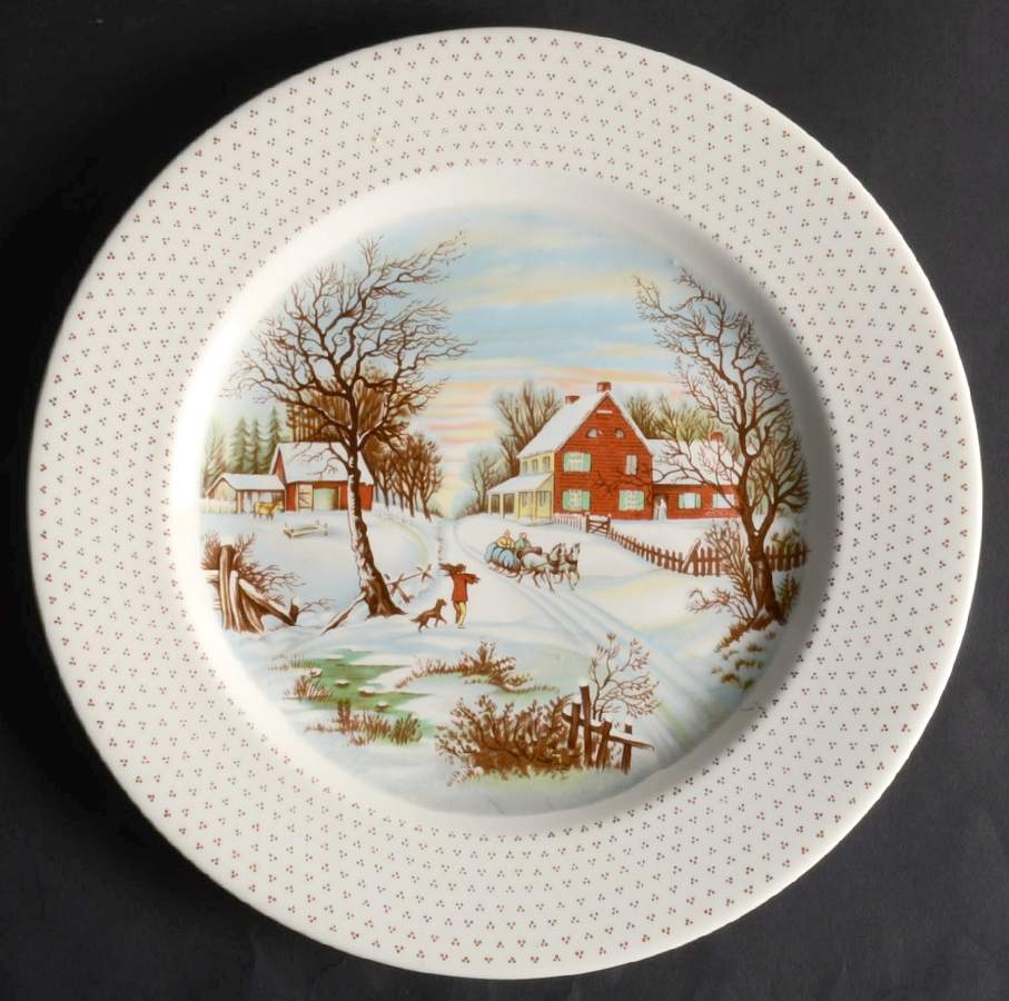 RYL395 Dinner Plate by Royal (USA)-1