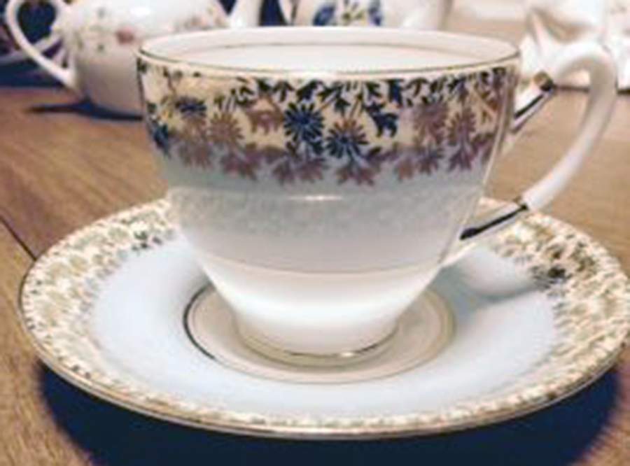 RST252 Footed Cup & Saucer Set by Royal Stafford-1