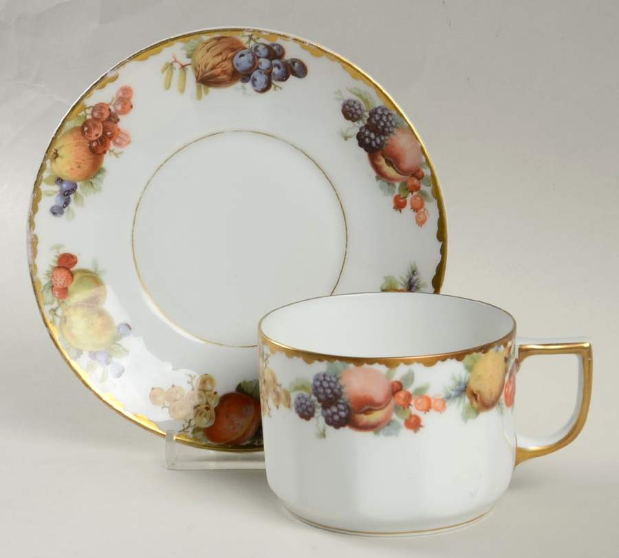 Rubens Flat Cup & Saucer Set by Rosenthal - Continental-1